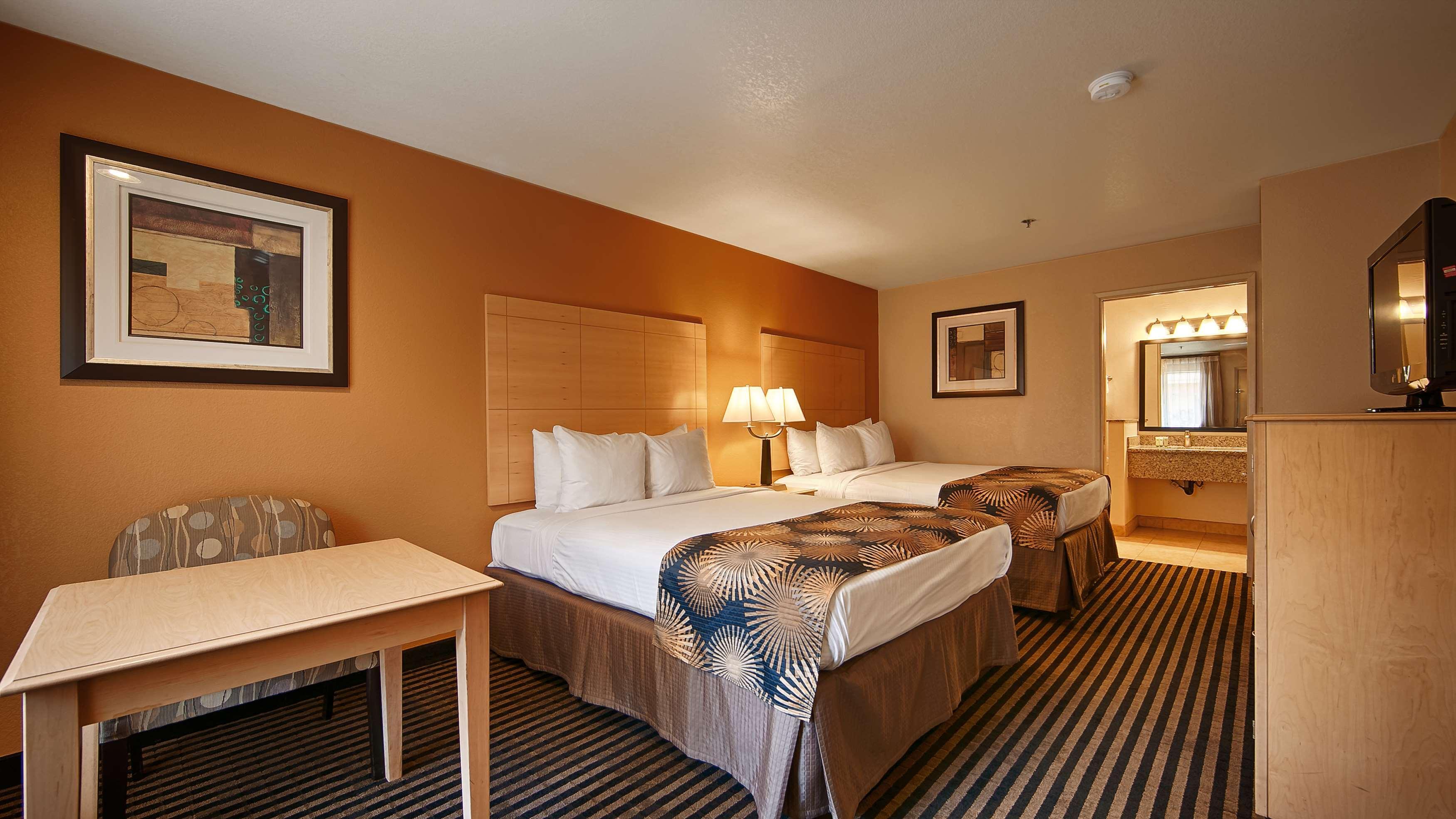Best Western Palm Court Inn Modesto Bagian luar foto