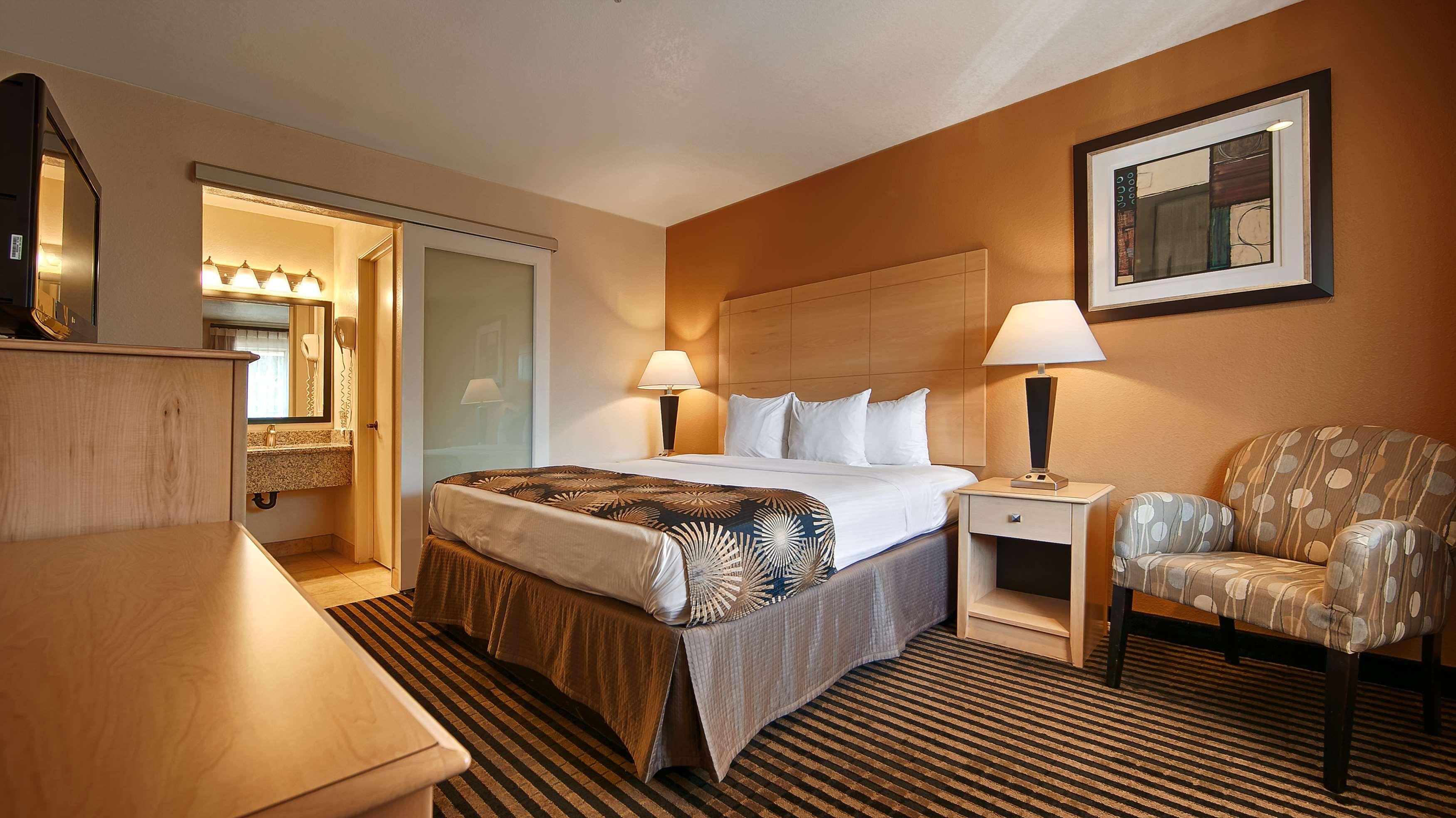 Best Western Palm Court Inn Modesto Bagian luar foto