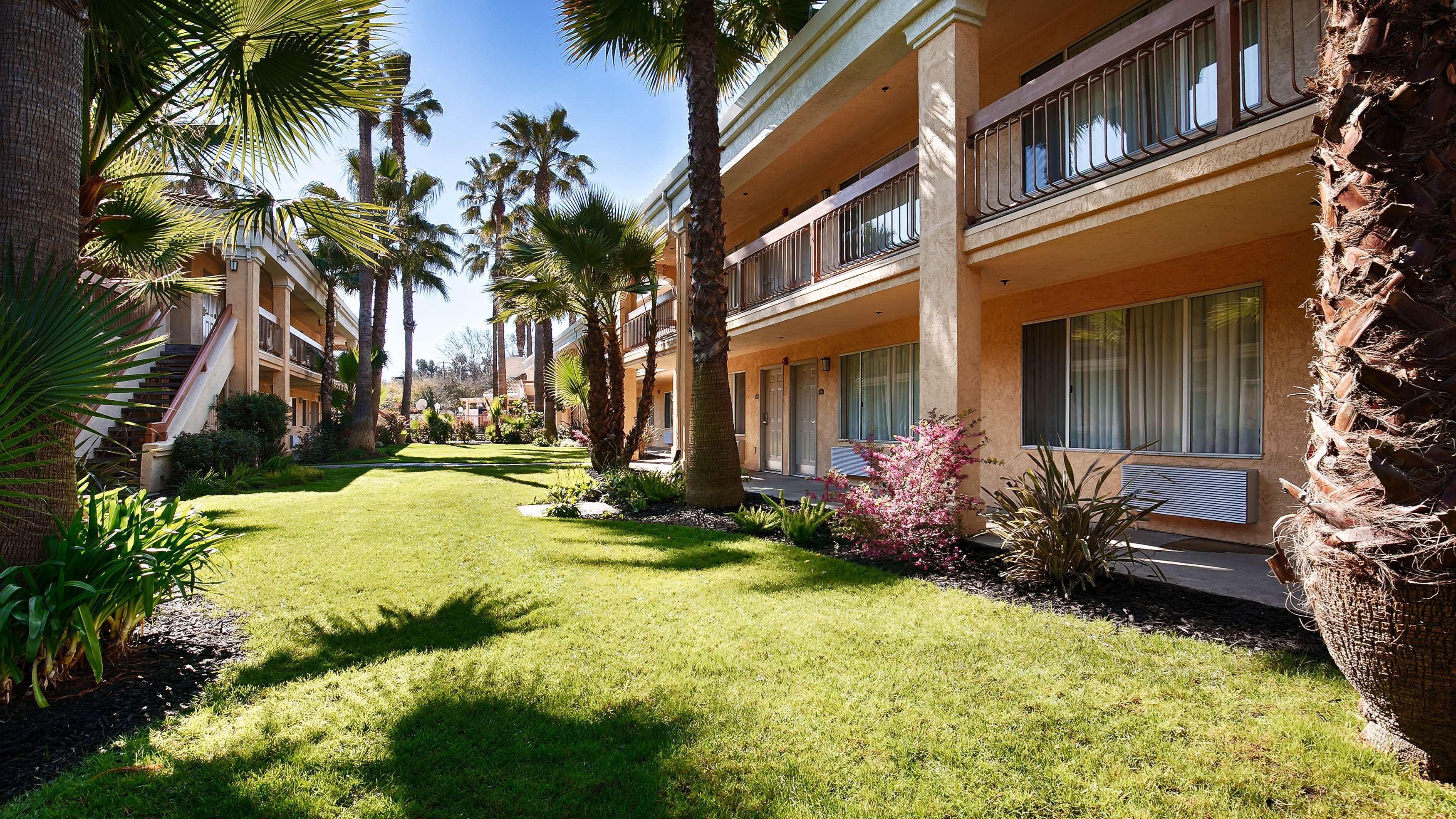 Best Western Palm Court Inn Modesto Bagian luar foto