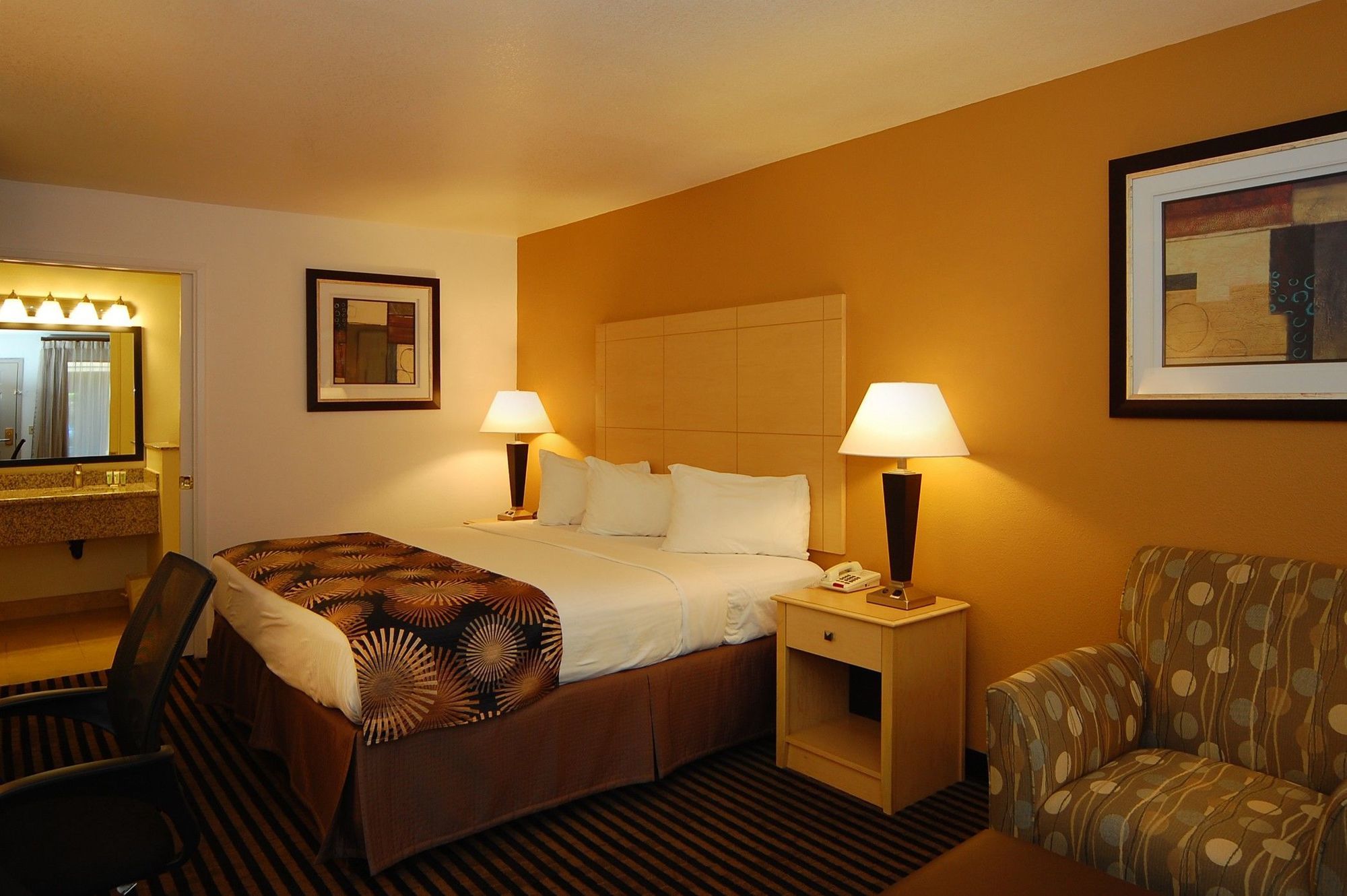 Best Western Palm Court Inn Modesto Ruang foto